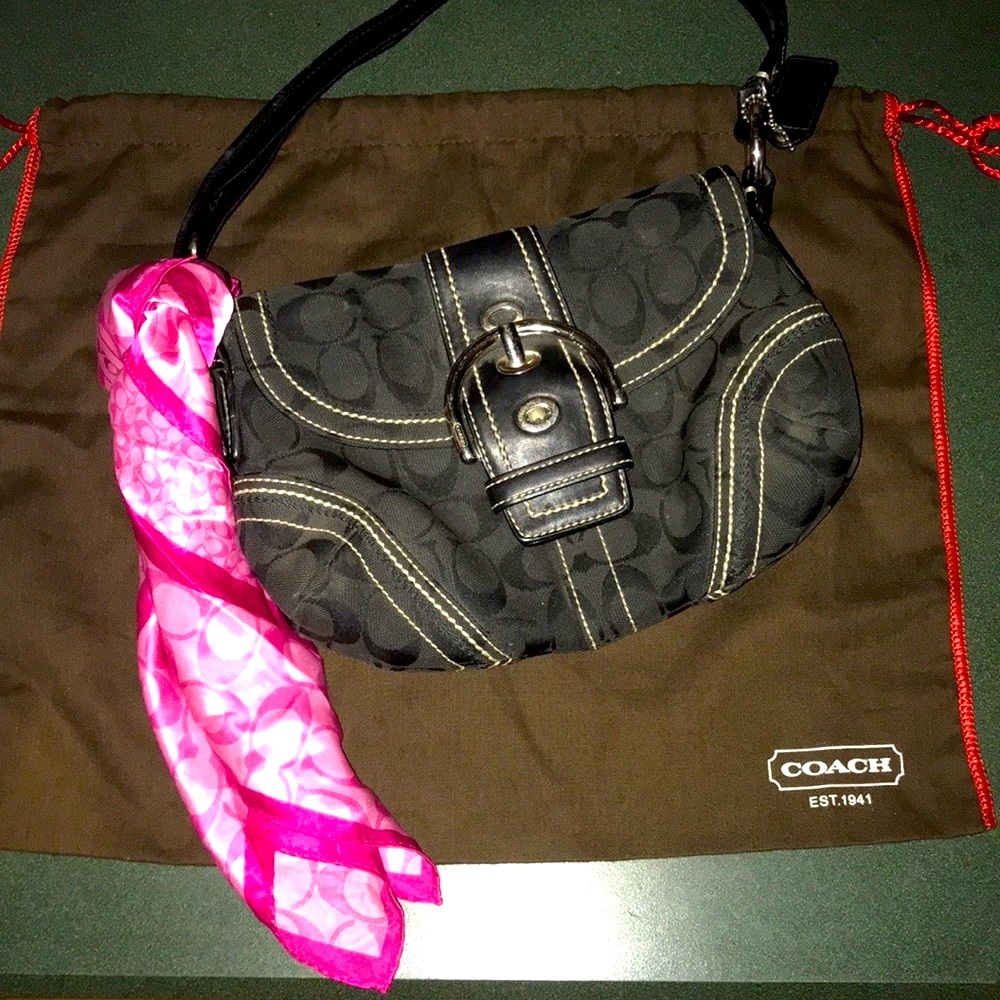 SALE | Authentic Coach | Canvas Shoulder Bag Bundle 💕